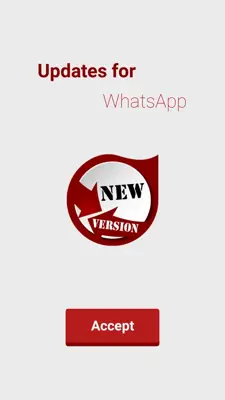 Updates for WhatsApp android App screenshot 0